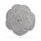 Hello Honey® Round Wool and Cotton Tufted Organic Shaped Rug